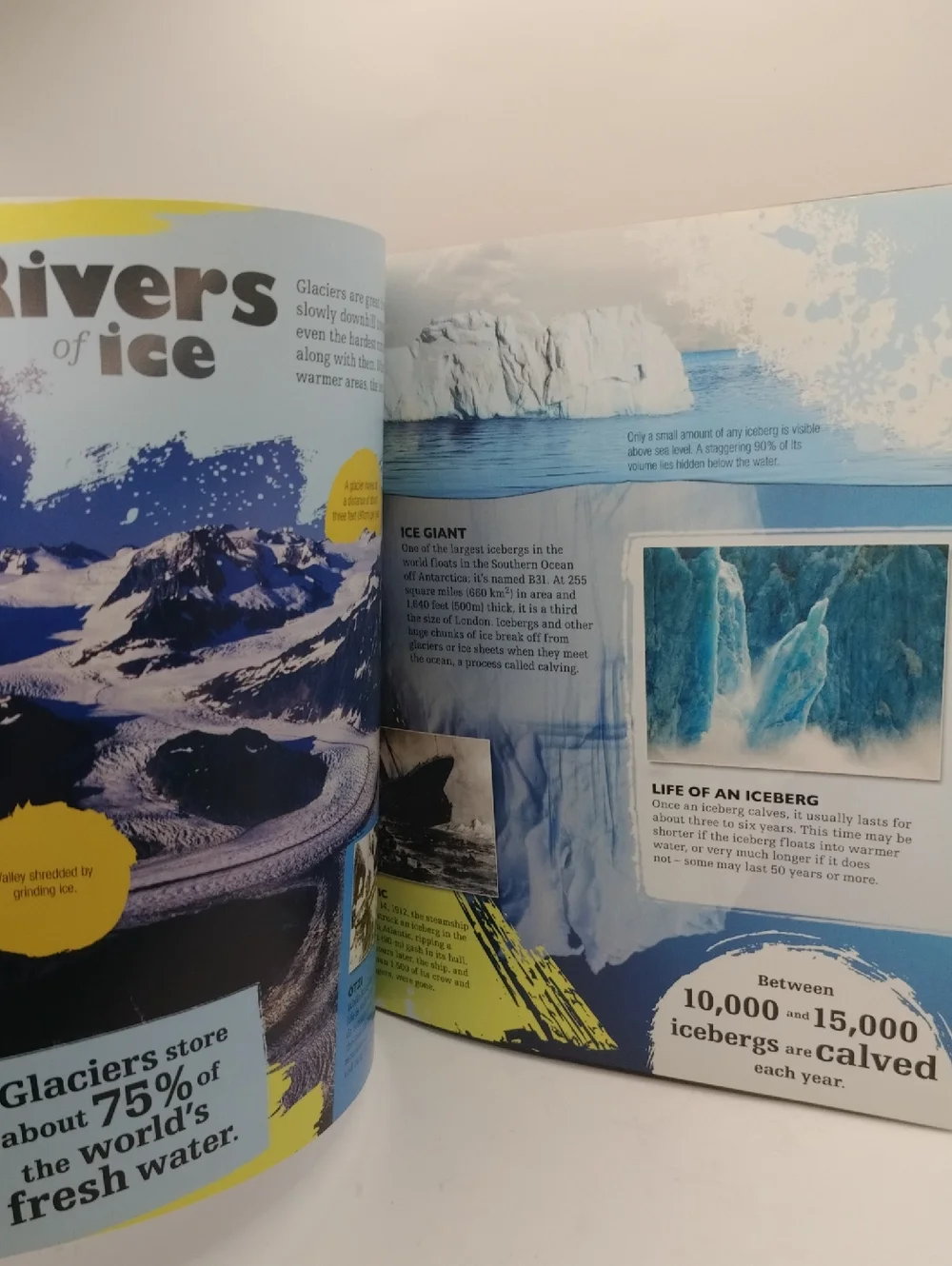 The Hot Book / The Cold Book Scholastic 2015, Ages 7+ STEM, 2 Books In 1